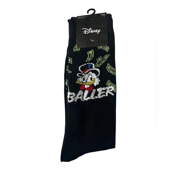 Disney Other - Scrooge Mcduck Crew Socks NWT 1 pair